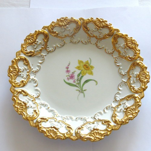 Meissen prunkteller - meissen,