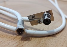 SAT Kabel Coax Cable Antennenkabel ca. 6,5 m 130 dB Full HD Digital für Splitter