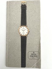 PATEK PHILIPPE seltener Katalog Kollektion 1986  Nautilus  usw. mit Preisliste