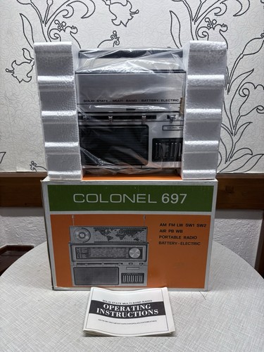 Weltempfänger radio colonel - weltempfänger-radio,