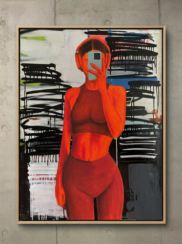 Leinwandbild moderne kunst - leinwandbild,,