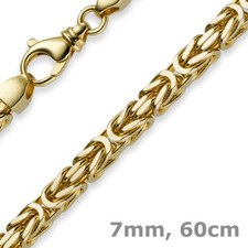 7mm Königskette aus 585 Gold