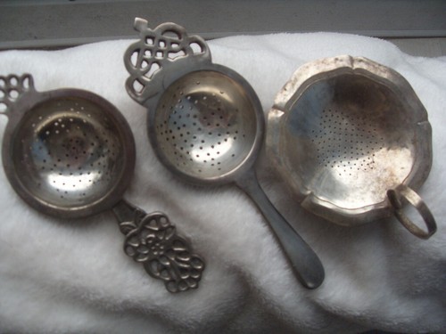 Teesiebe silber antik - teesiebe,,