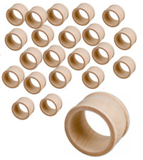 Serviettenringe Ahornholz Holz Servietten Ringe Serviettenring Tischdeko Ring