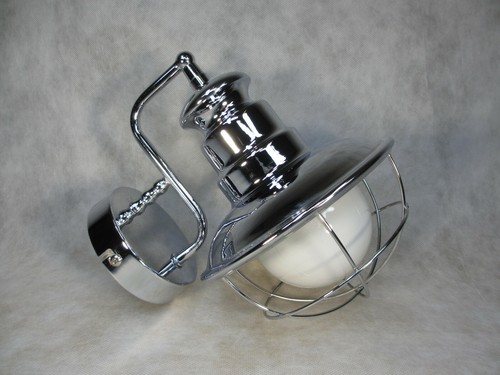 Wall lamp metal nickel - metal,