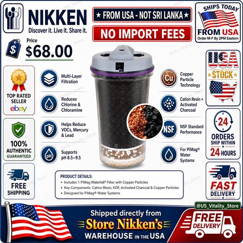 Nikken pimag waterfall filter - waterfall,