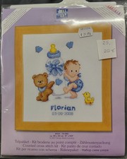 Stickpackung - zur Geburt -