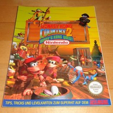 Donkey Kong Country 2  Spieleberater SNES Super Nintendo Lösungsbuch TOP RAR