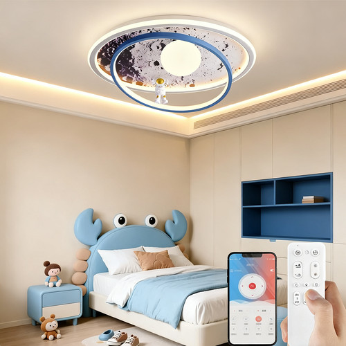Astronaut mond led deckenlampe - led,
