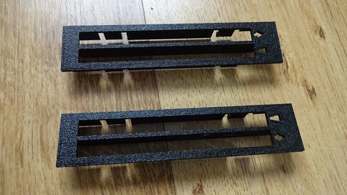Blende heizungsbedienung - 2x,