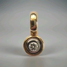 Anhänger Gelb-Weissgold 585