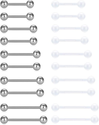 20stk zungenpiercing - 20stk,