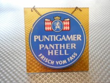 Puntigamer Panther Hell Zapfhahnschild M163