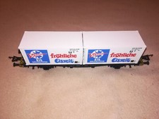 Fleischmann H0 Containerwagen Schöller Eis Spezialitäten Fröhliche Eiszeit 1975