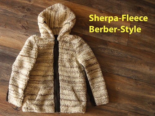 Sherpa fleecejacke winterjacke - sherpa-fleecejacke,