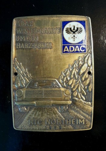 Adac plakette winter - plakette, winter-rallye