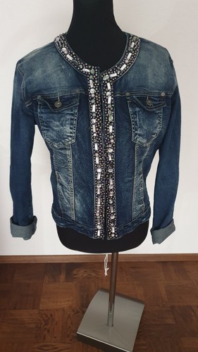 Jeansjacke mit strass - mit, von