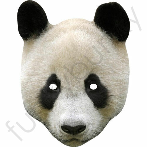 Panda bär lustige promi karte - panda,