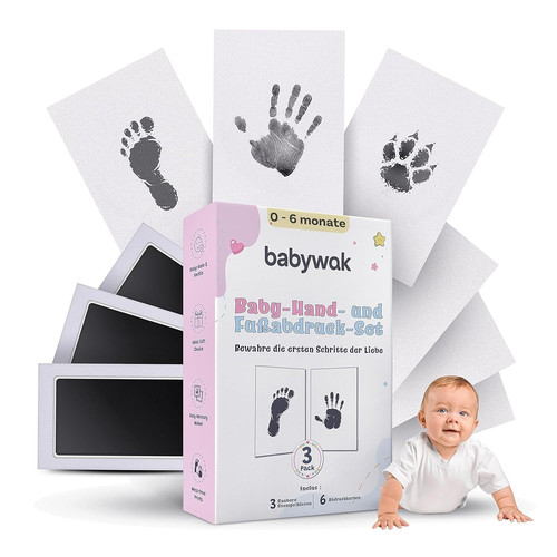 Baby fußabdruck handabdruck - baby,