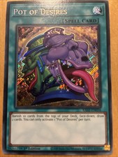 Yugioh Topf Der Begierden RA01-EN056 / 1. Auflage / Secret Rare / Englisch / NM