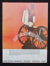 1966 Dodge Monaco Coronet Dart