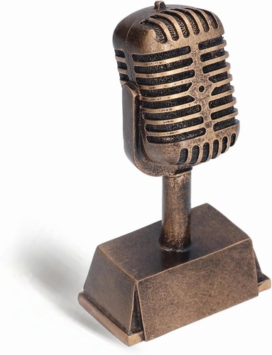 Goldenes-Mikrofon-Trophäe