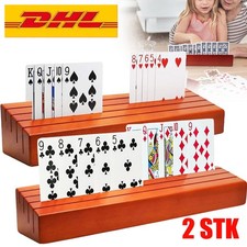 2 STK Spielkartenhalter aus