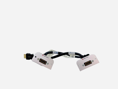 Kindermann halbblende hdmi - 2x,