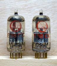 Pair: VALVO E88CC PHILIPS made