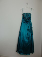 Abendkleid mit Stola in Türkis  Gr. 38-40 von Noiva Ceremonial