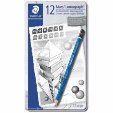 STAEDTLER Bleistift Set Mars Lumograph 100G12 12 Stück 6B-4H