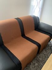 Decken Läufer Sofaläufer braun 180 cm x 50 cm 2 Stück