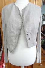 Jacke,Kurzjacke,Bolero,Leinen