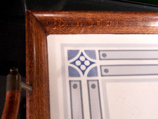 antik Servier Tablett