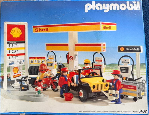 Play mobil shell tankstelle - play,