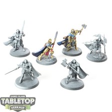 Stormcast Eternals - 6 Warcry: Questor Soulsworn - teilweise bemalt