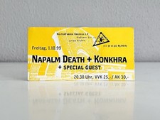Konzertkarte napalm - konzertkarte,