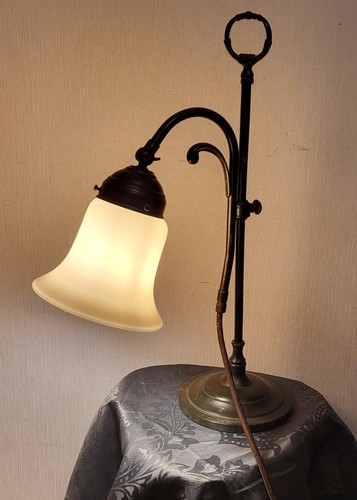 Antike jugendstil tischlampe - antike,