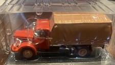 Sammlermodell  Atlas 7167113 Csepel D-344 LKW Pritsche/Plane rot/braun In OVP