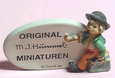 Goebel® Hummel Miniatur USA 280-P Frölicher Wanderer  Bavarian Olszewski 2 cm