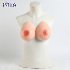 XL D Cup Selbstklebend Silikon Crossdresser Brüste Transgender Fake Brüste