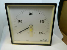 1x H&B Elima Dreheisen Schalttafeleinbau 0-800 m/min