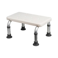 Höhenverstellbare Trittstufe für Badewanne & Dusche, Kleiner Tritt rutschfest 