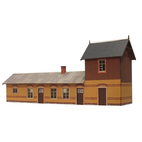 Modellbausatz 0212121 bahnhof - modellbausatz,