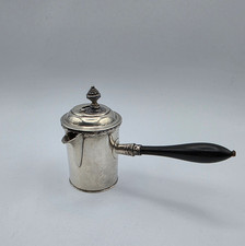 Schokoladenkanne frühes 19. Jahrhundert 13 Lot Silber