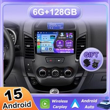 9"IPS Für Ford Ranger Xlt 2011-2016 Android 15 Autoradio GPS Car Play✅6GB+128GB✅