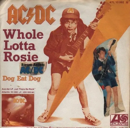 Whole lotta rosie vinyl - ac/dc,