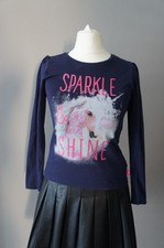 Cars Jeans ★ Langarmshirt mit Aufdruck ★ Pferd ★ Gr. 140 (10 Jahre) ★