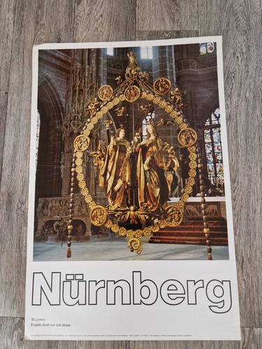 Nürnberg plakat engelsgruß - nürnberg,