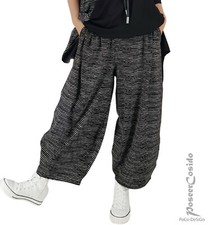 PoCo LAGENLOOK Ballon-Hose L-XL-XXL-XXXL 44 46 48 50 52 54 56 58 schwarz weiß